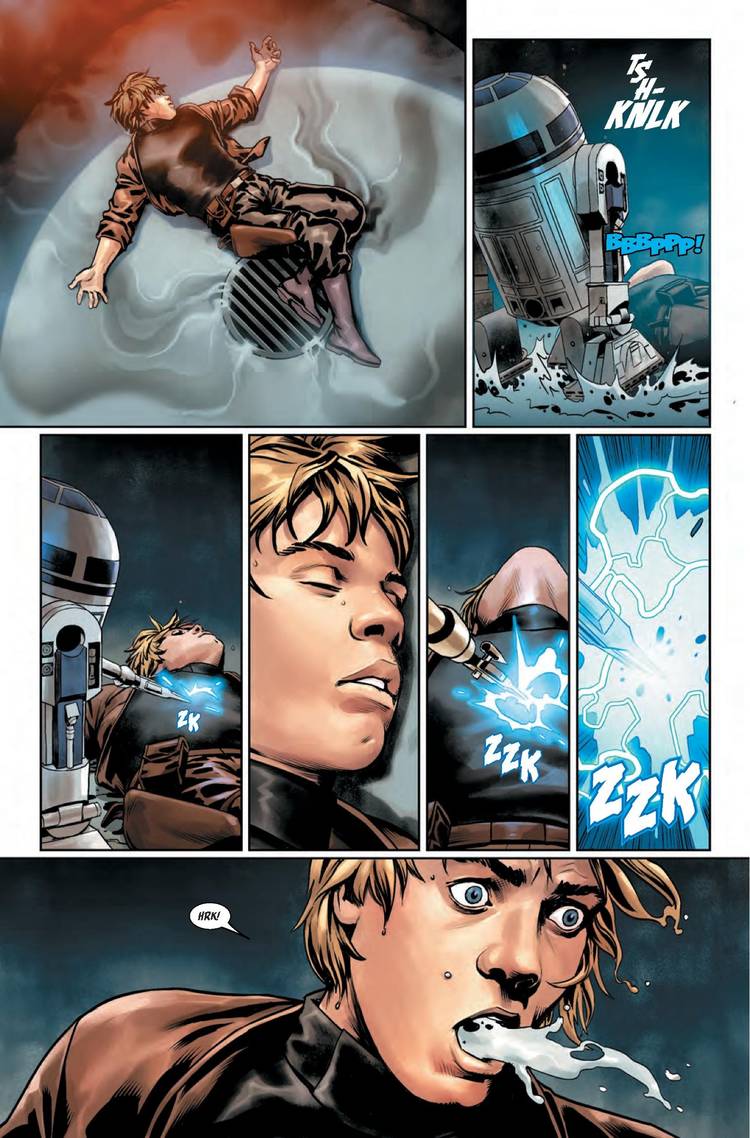 R2-D2 Resurrects Luke Skywalker Before Return of the Jedi