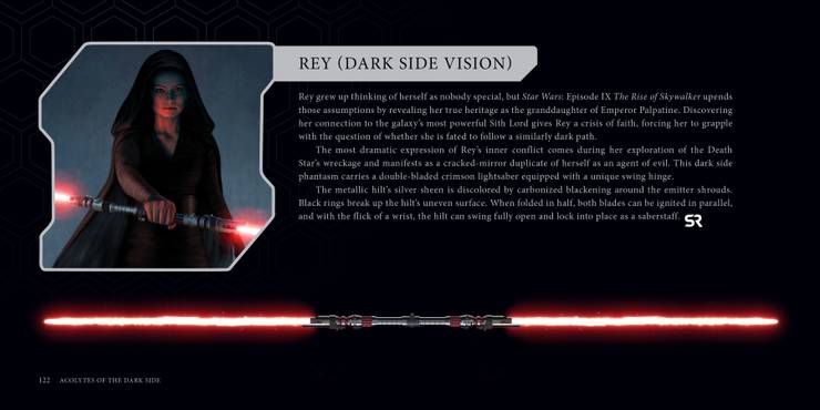 Dark Rey S Lightsaber New Details Images From Star Wars Book