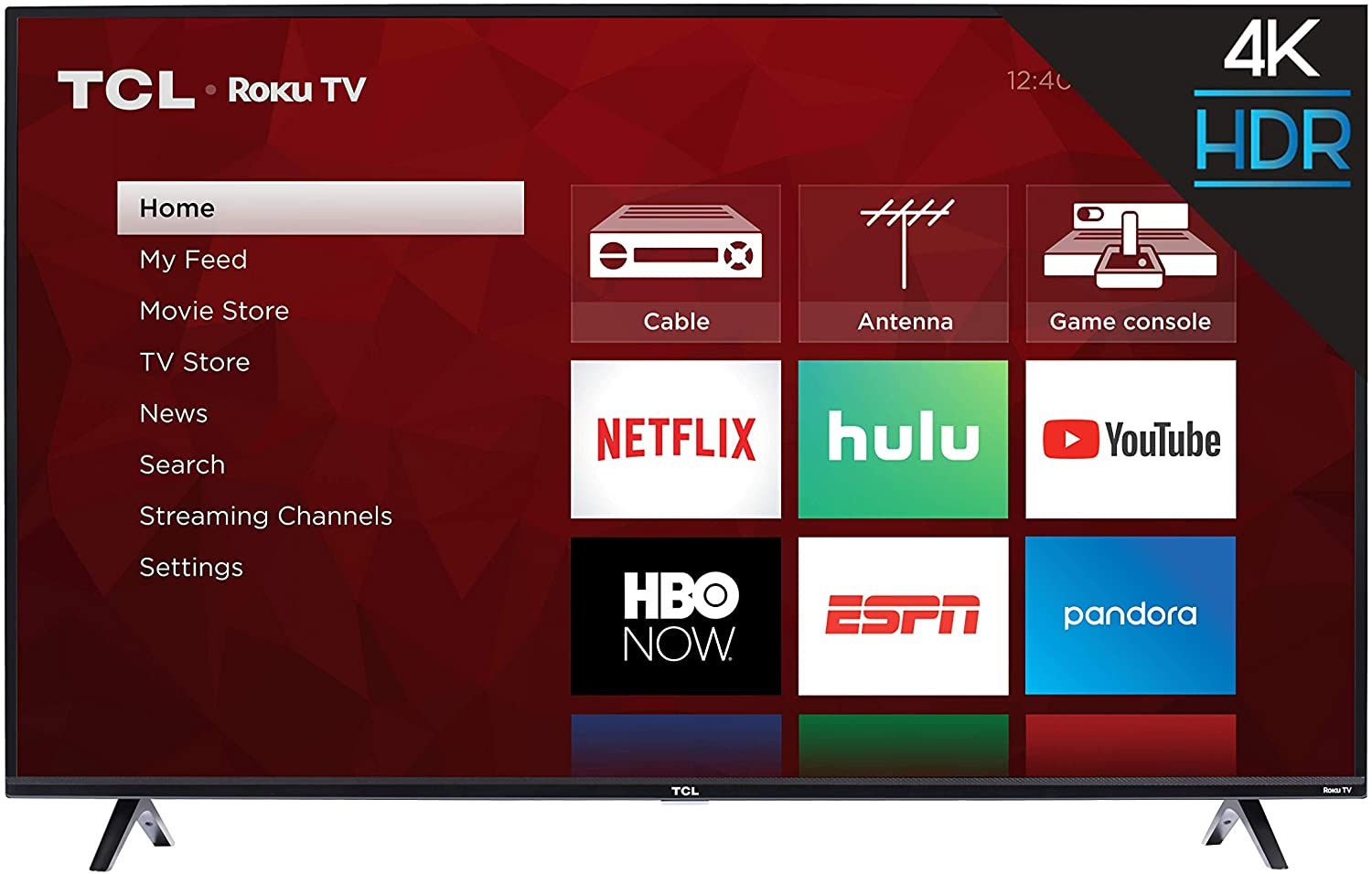 TCL 50S425 50 inch 4K Smart LED Roku TV (2019)