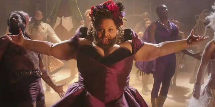 purple dress greatest showman Anne Wheeler Costume Purple Outfit from Greatest Showman Costume