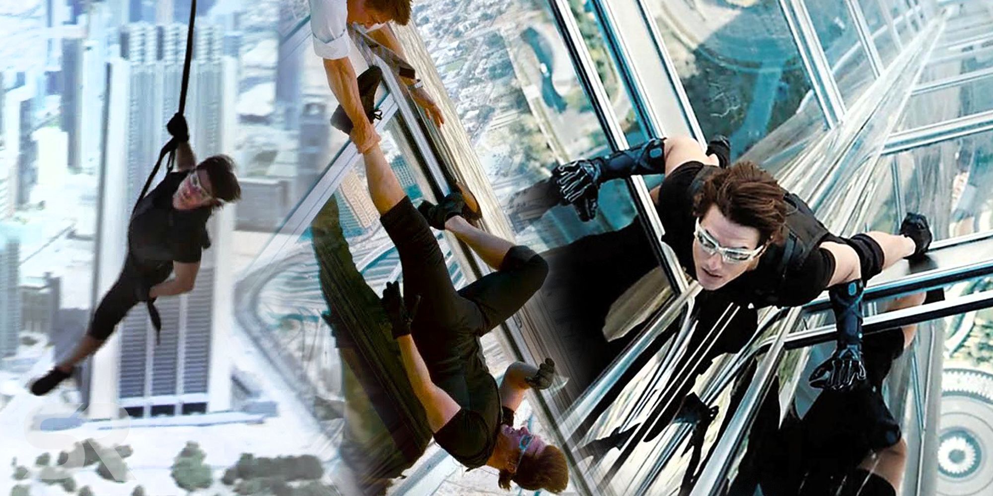 did tom cruise climb in mission impossible 4