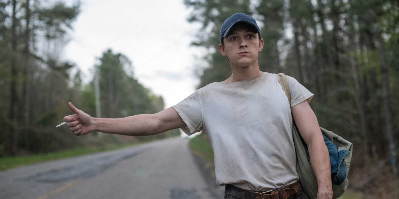 Tom Holland em The Devil All the Time