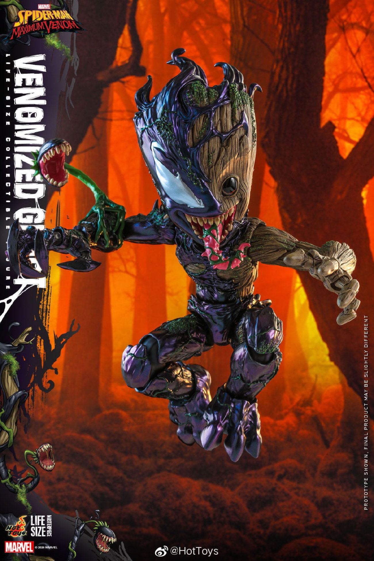Baby Groot Gets Venomized in New Figure From Hot Toys