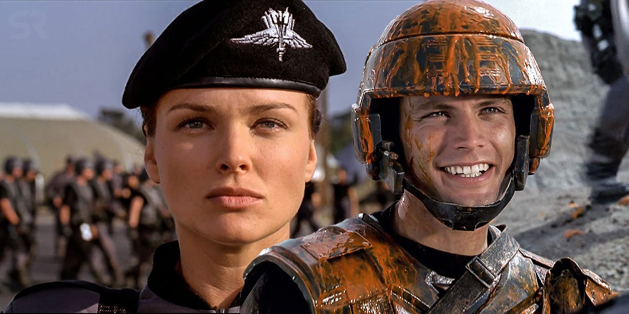 Casper Van Dien Dina Meyer Starship Troopers 