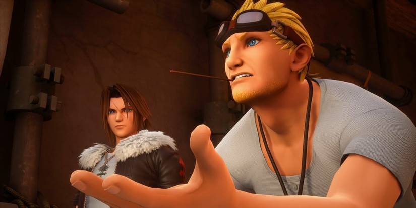 cid squall kingdom hearts