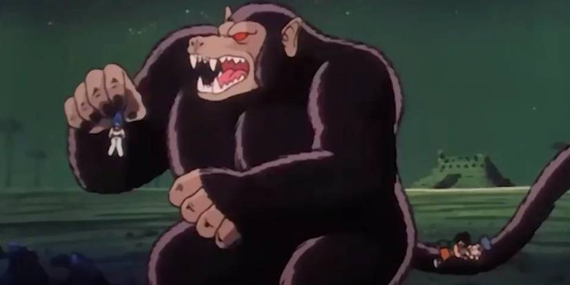 dragon ball goku giant ape vertical