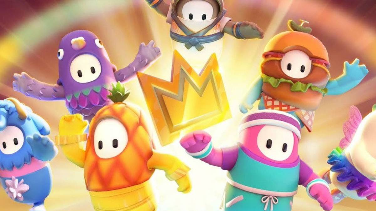 Fall Guz's Map Fall Guys' Randomly Spawning Big Yeetus Launches Players Across the Map