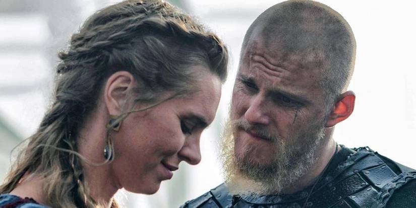 Bjorn looking at Gunnhilde