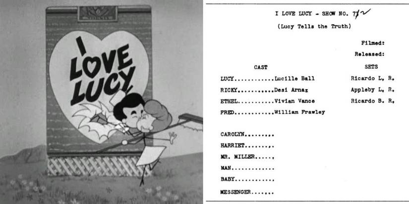 i love lucy signs - the show