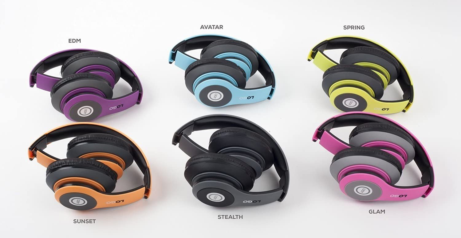 iJoy Matte Finish Premium Rechargeable Wireless Headphones (3)