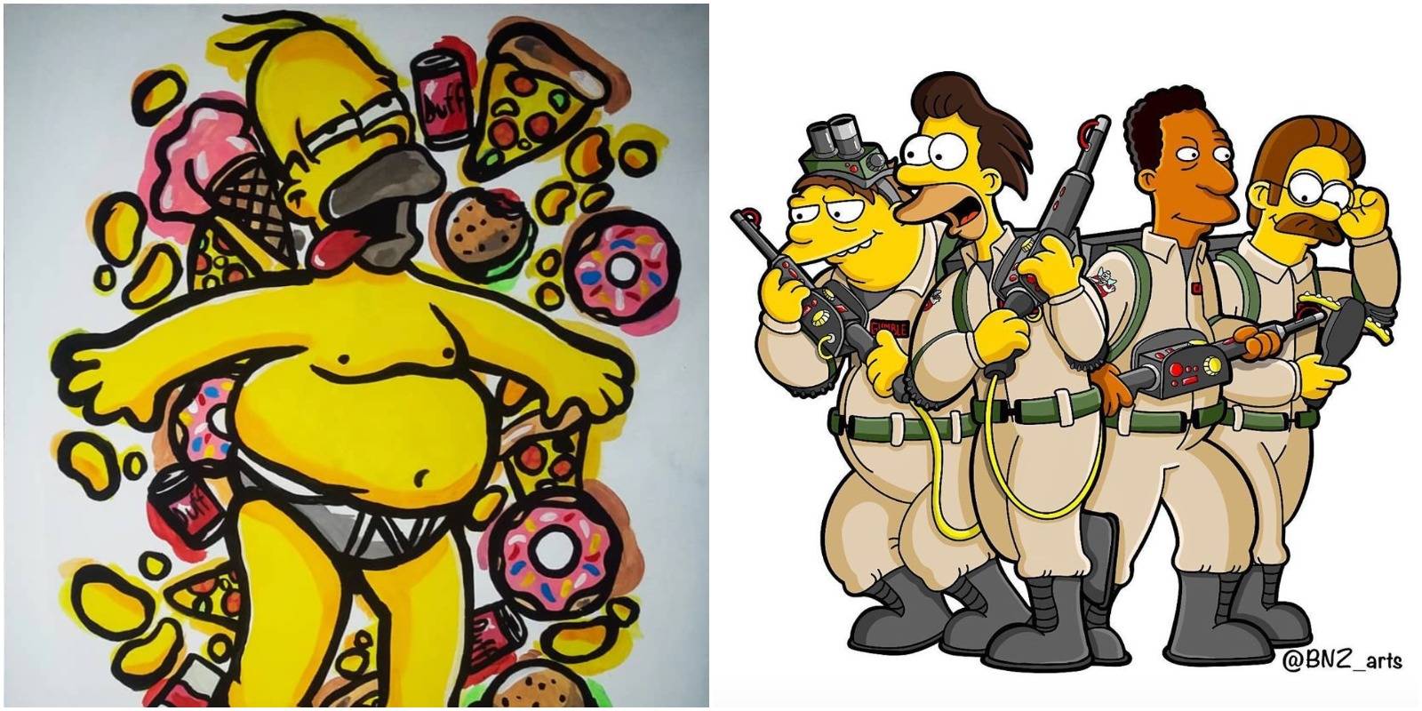 The Simpsons: 10 Pieces Of Fan Art That We Love