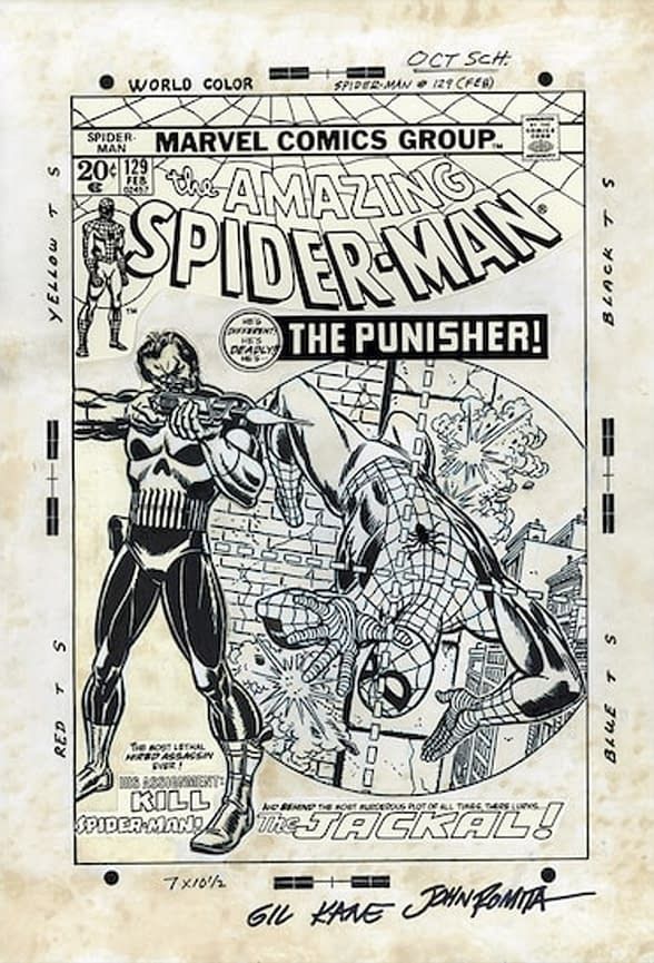 First Punisher Original Art Expected To Bring In $2 Million At Auction