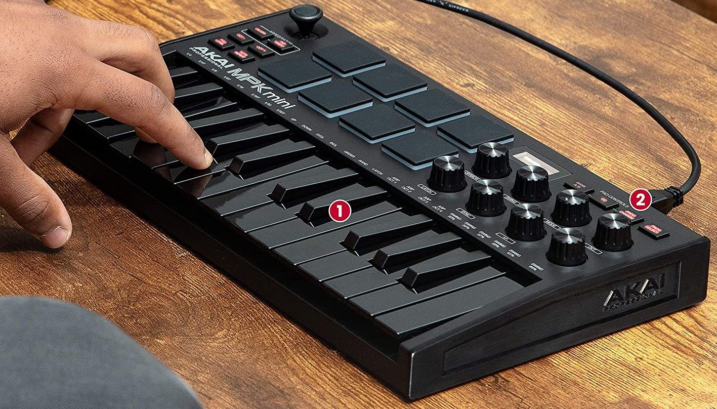 AKAI Professional MPK Mini MK3 MIDI Keyboard B0886KWVYR-2