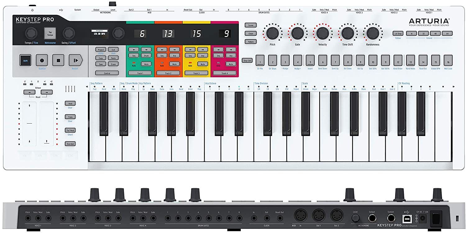 Arturia KeyStep Pro 37-key MIDI Keyboard B083WHBMWT-1