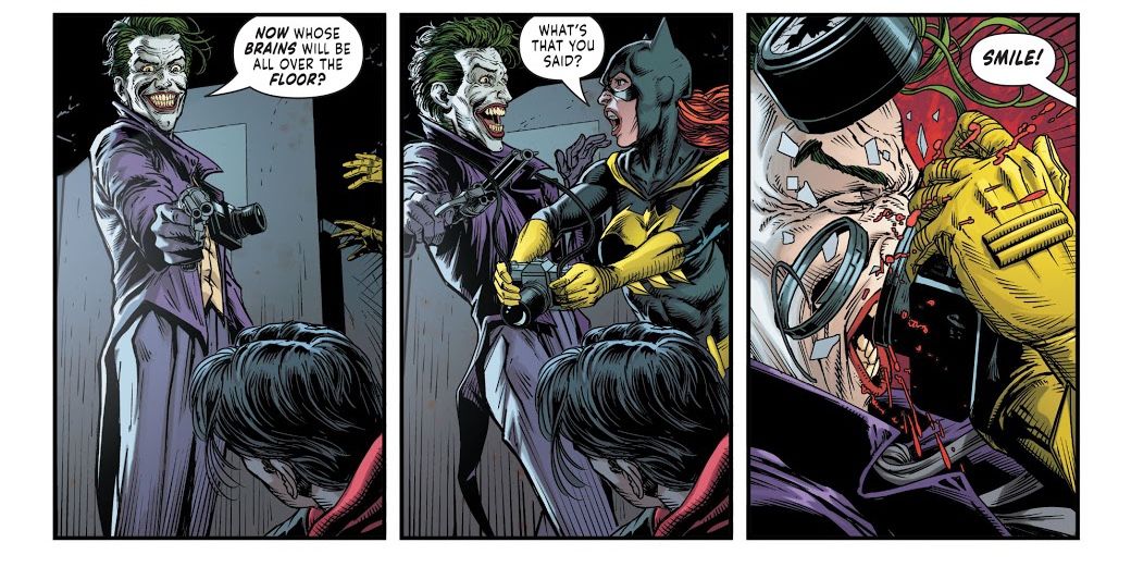 Batgirl Finally Gets Her Revenge Against The Killing Jokes Joker 