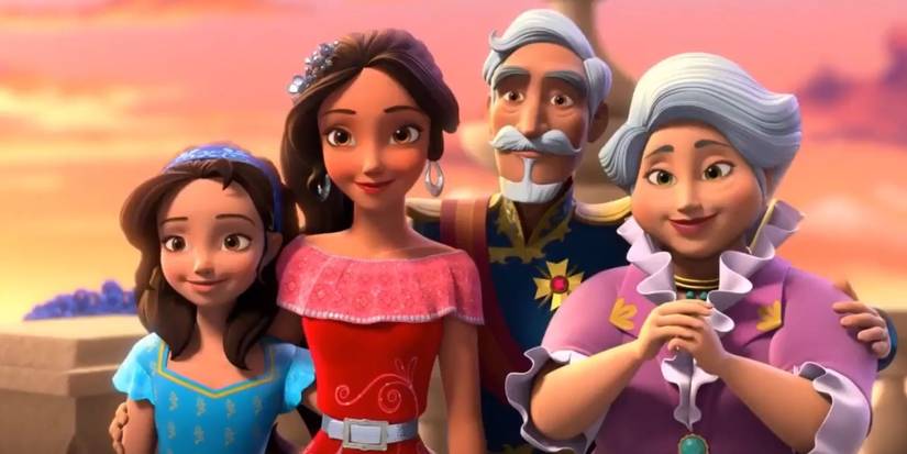 Cena da animação Elena de Avalor