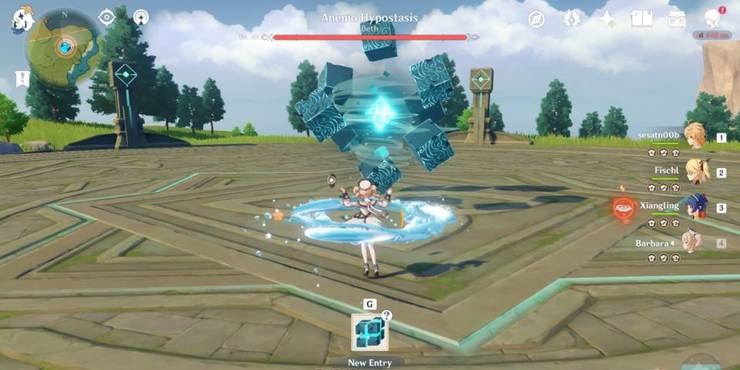 Genshin Impact How To Find Defeat Anemo Hypostasis
