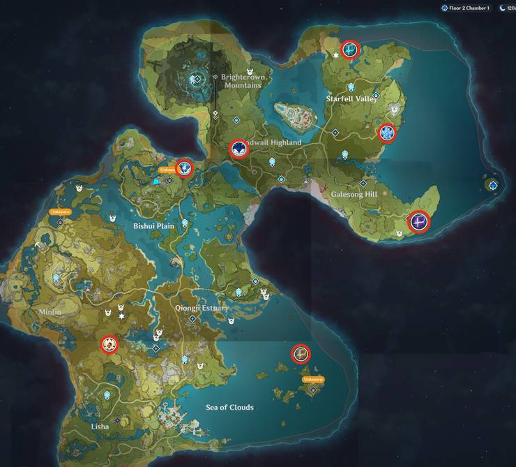 All Boss Locations In Genshin Impact Screen Rant All Boss Locations In Genshin Impact Screen Rant