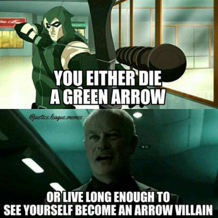 Green Arrow 10 Most Hilarious Memes Of All Time Screenrant