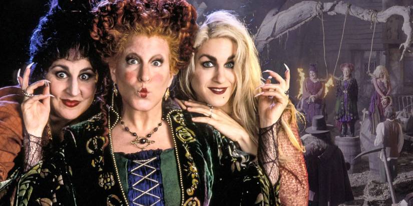 Hocus pocus Sanderson Sisters burned