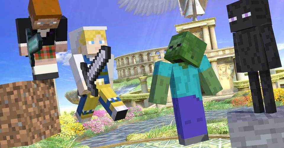 Super Smash Bros Ultimate S Minecraft Dlc Presentation