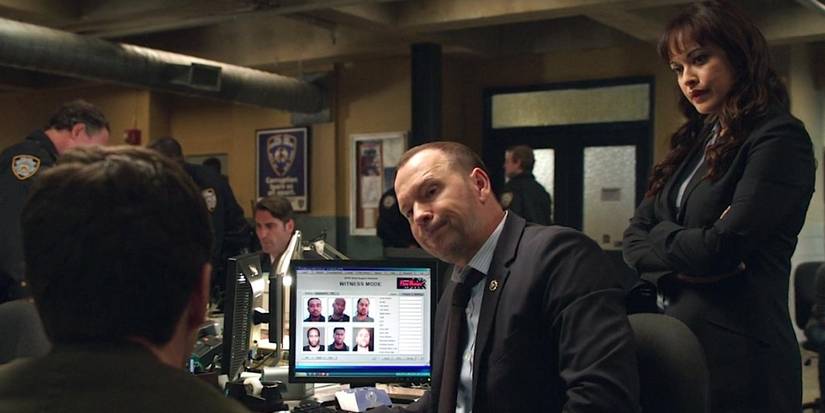 Danny and Baez questioning someone in Blue Bloods