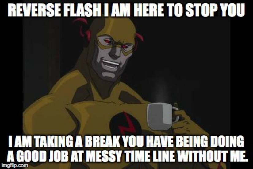 10 Most Hilarious Reverse-Flash Memes Of All Time