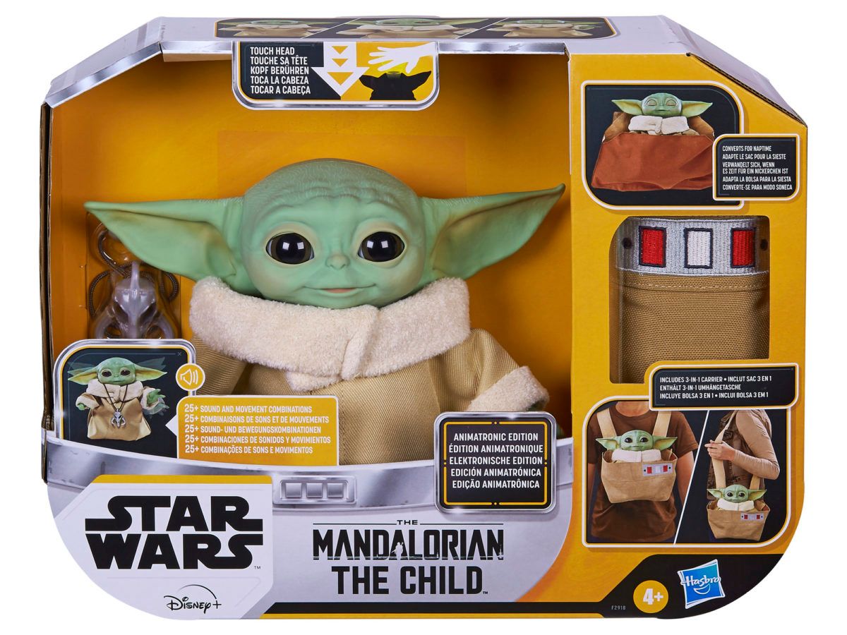 yoda animatronic doll