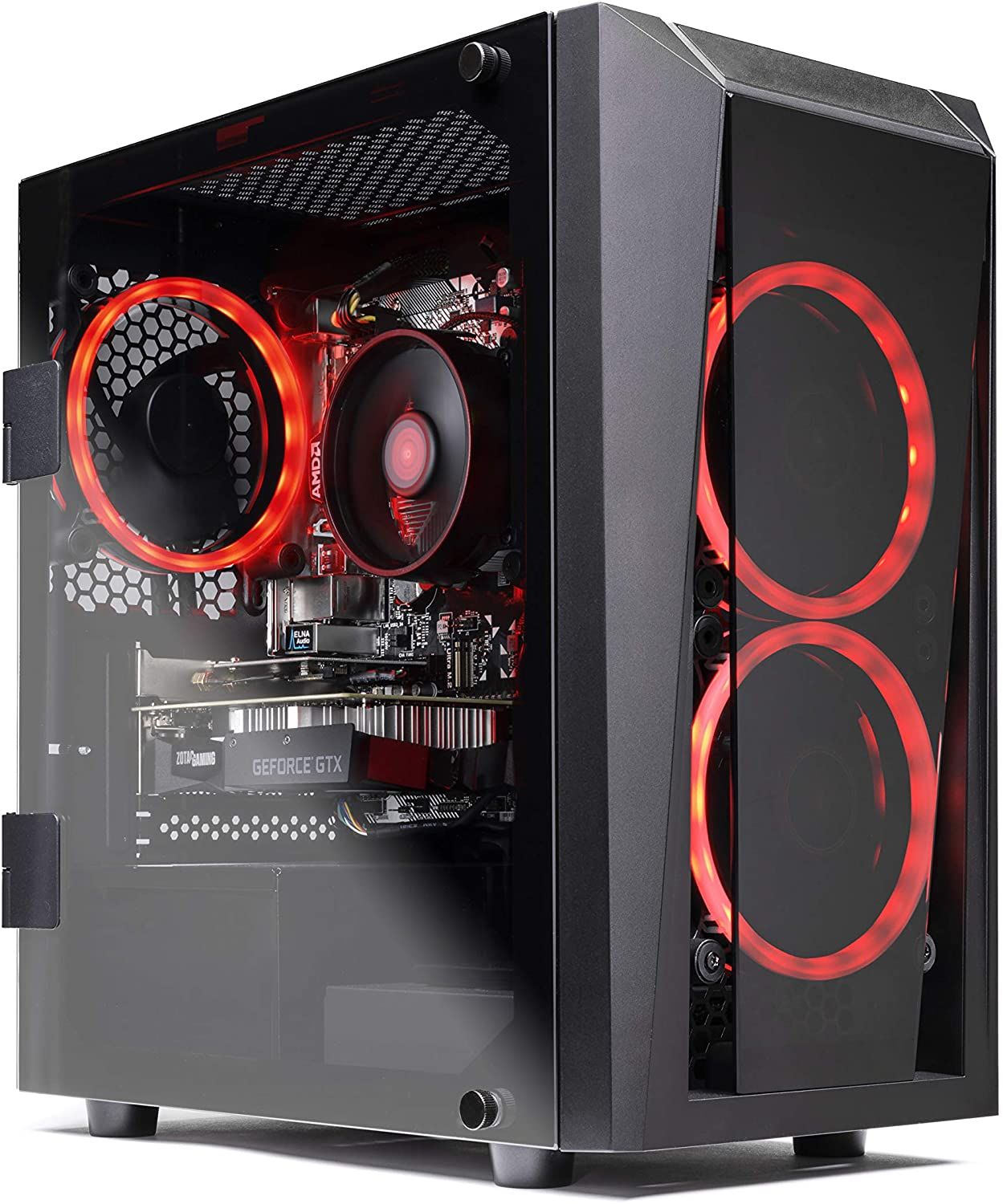 SkyTech Blaze II Gaming Computer PC Desktop – Ryzen 5 2600 (3)