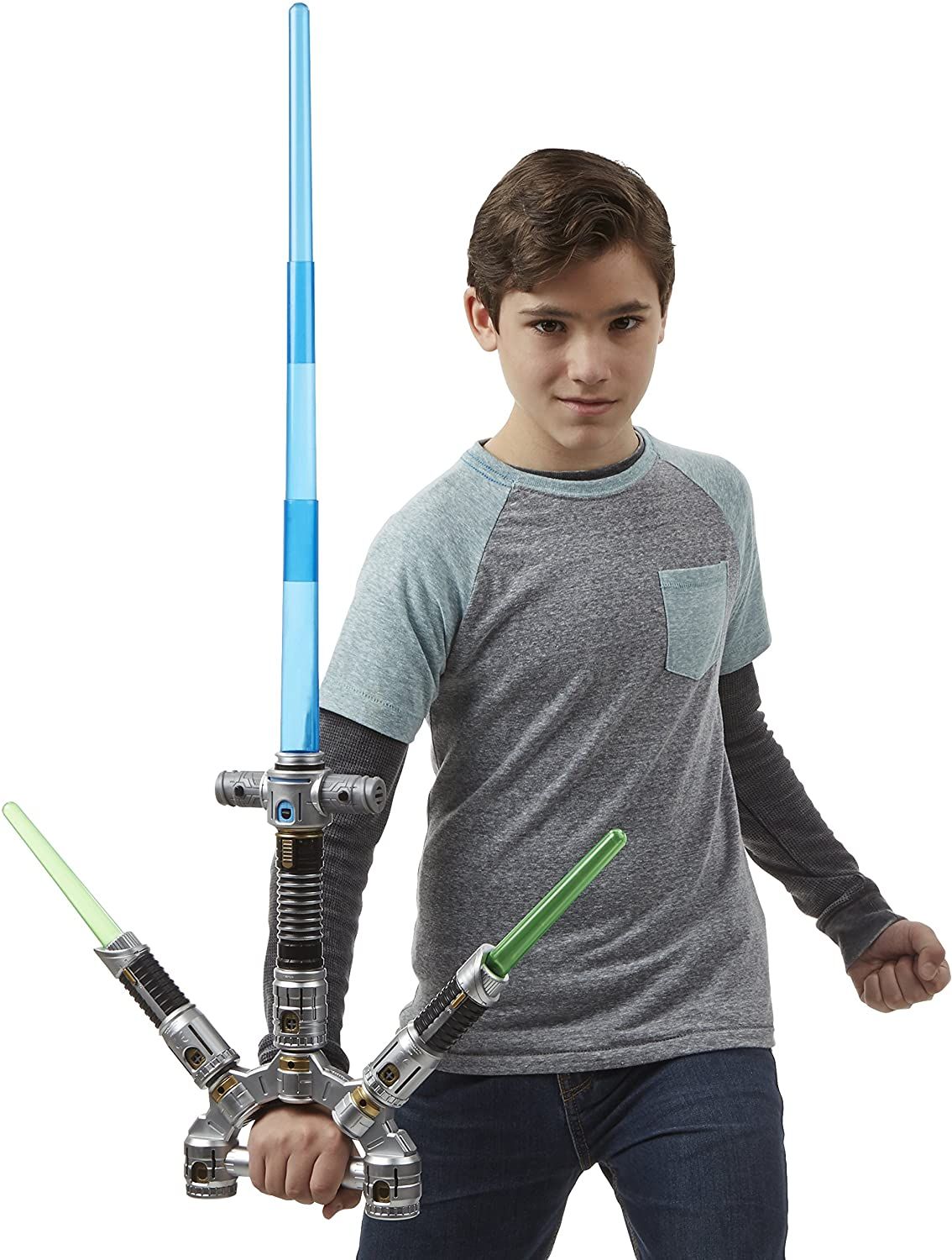 Star Wars Bladebuilders Jedi Master Lightsaber c