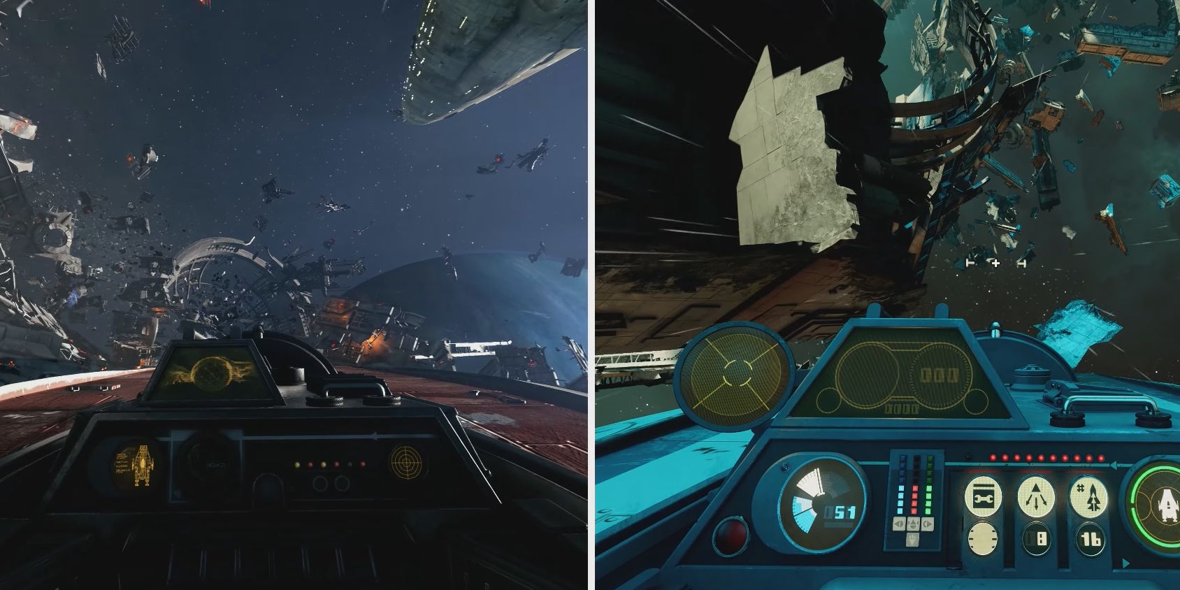 Star Wars Squadrons Compared To Battlefront 2’s Starfighter Assault