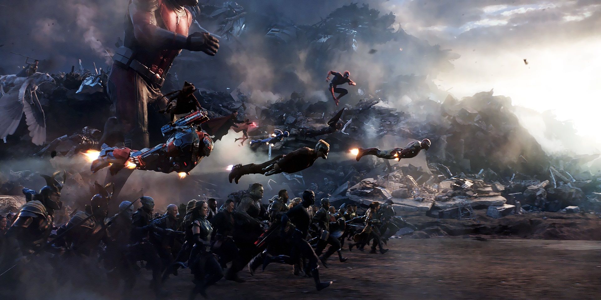 The Avengers assemble in Endgame