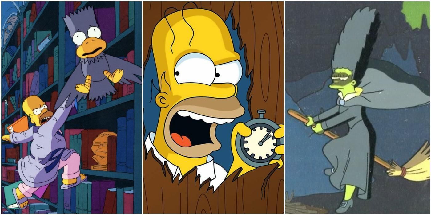 The Simpsons 10 Best Treehouse Of Horror Episodes Ranked According To Imdb 