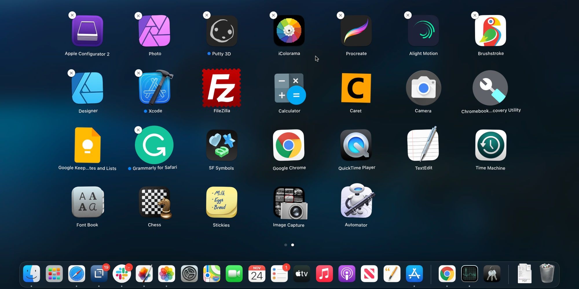 how to unstall apps on macbook air