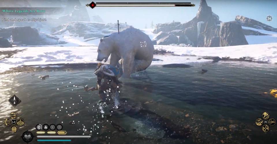 How To Find The Legendary Bear Of Blue Waters In Assassin S Creed Valhalla