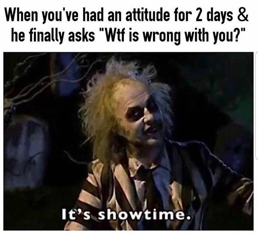 Bechtle Meme It's Showtime!: 10 Hilarious Beetlejuice Memes That'll Have You Cry ...