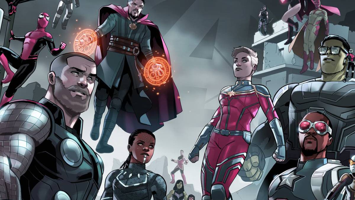 MCU Phase 4 Avengers Line-Up & Costumes Imagined By Comic Artist