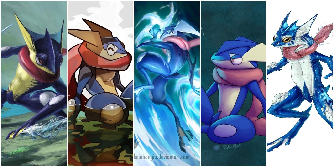 Pokémons Best Greninja Fan Art