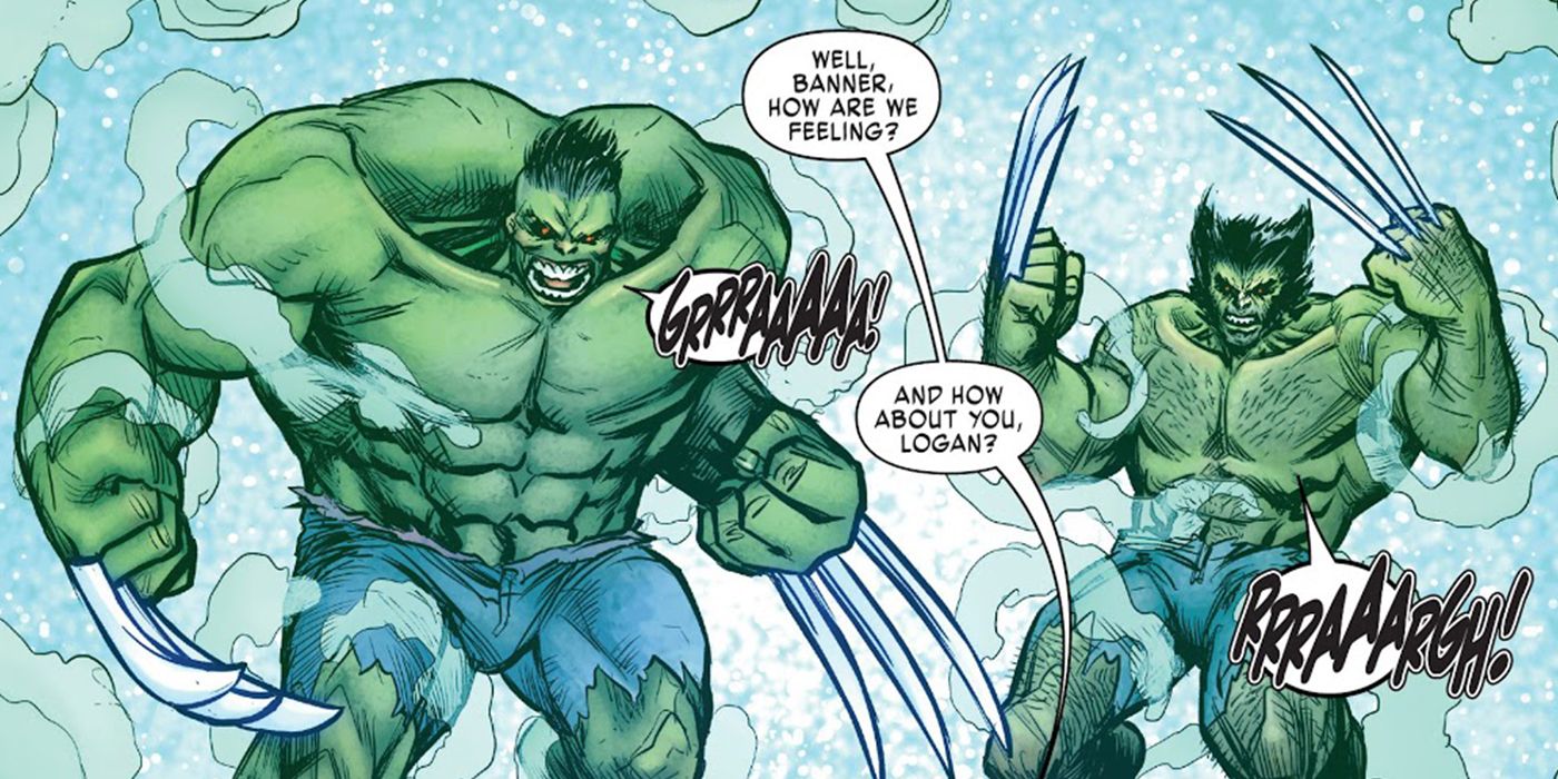 10 Things Only Comic Book Fans Know About Wolverine & Hulks Rivalry