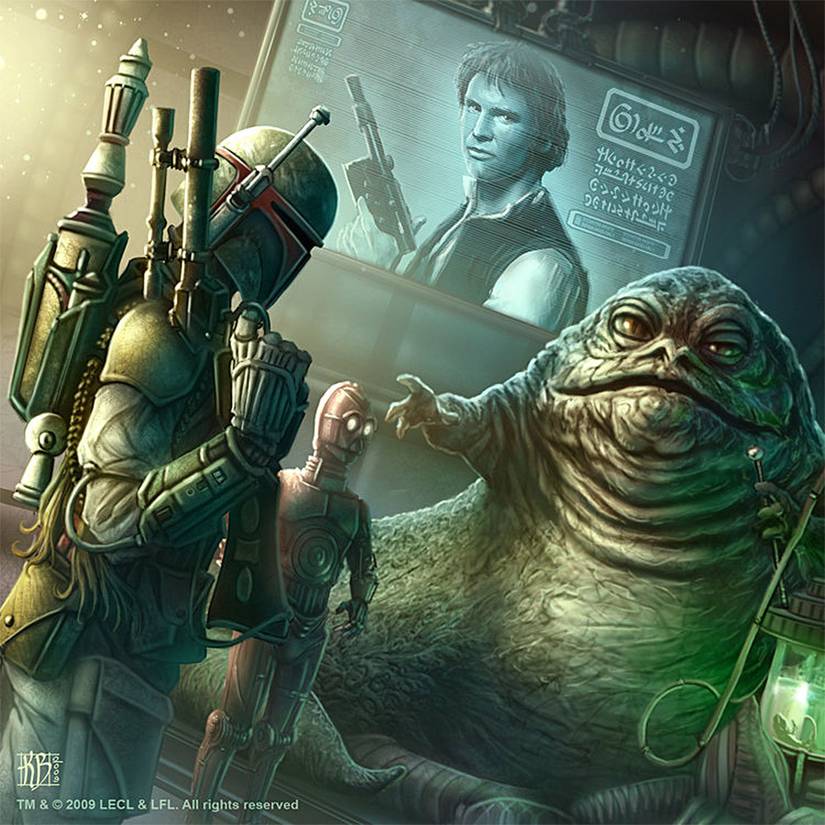 Star Wars: 10 Pieces Of Jabba The Hutt Fan Art Fit For His Palace