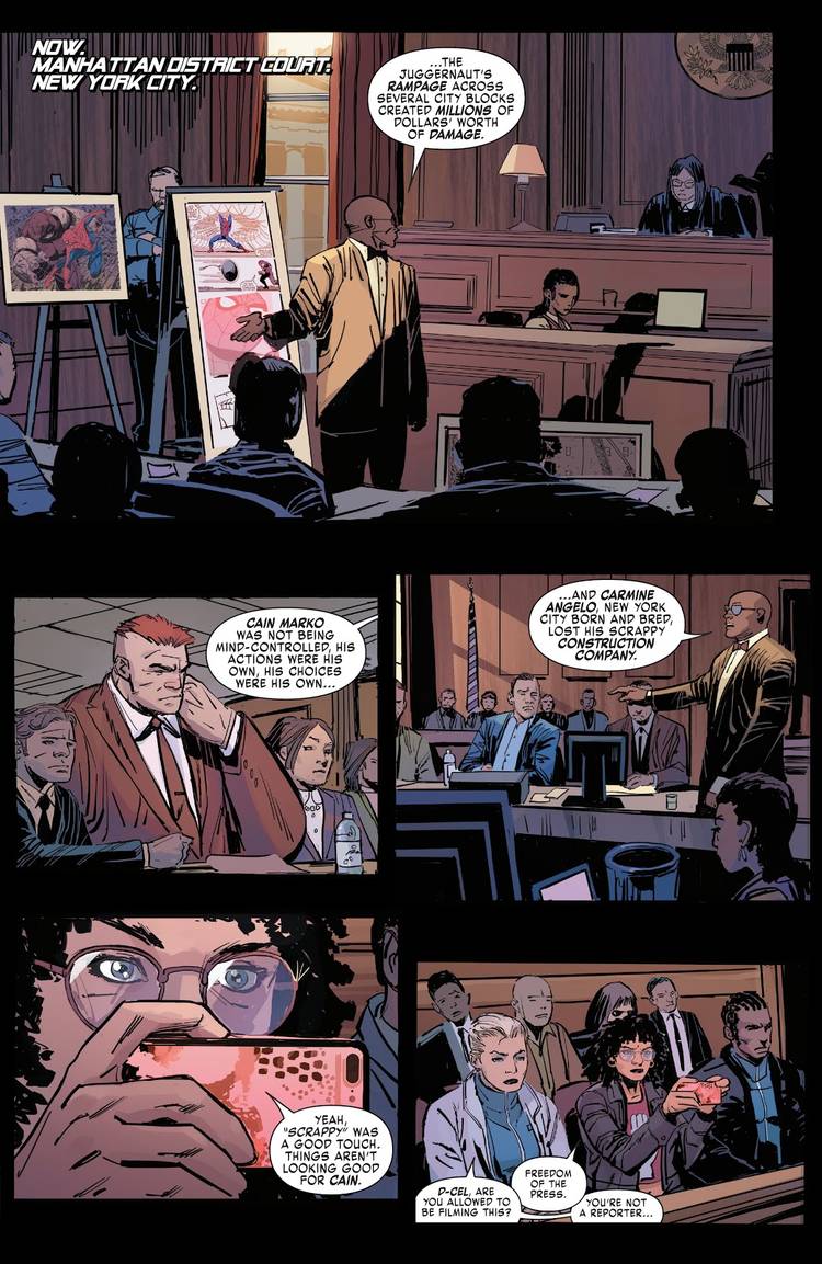 Juggernaut Is Still Paying For His First Battle With Spider-Man
