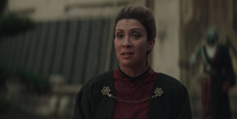 Диана Ли Иносанто в роли магистра/Морган Элсбет в "Мандалорце"