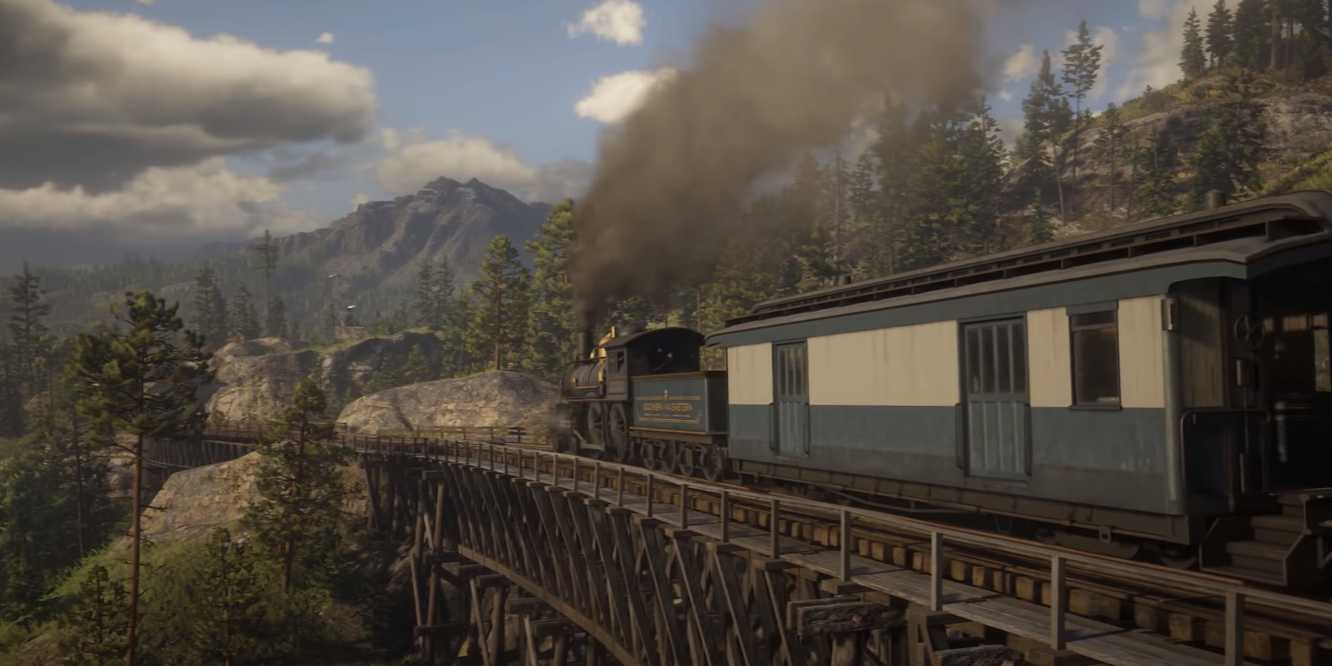 The Crashed Train Rdr2 10 Rarest Things That Can Happen In Red Dead Redemption 2