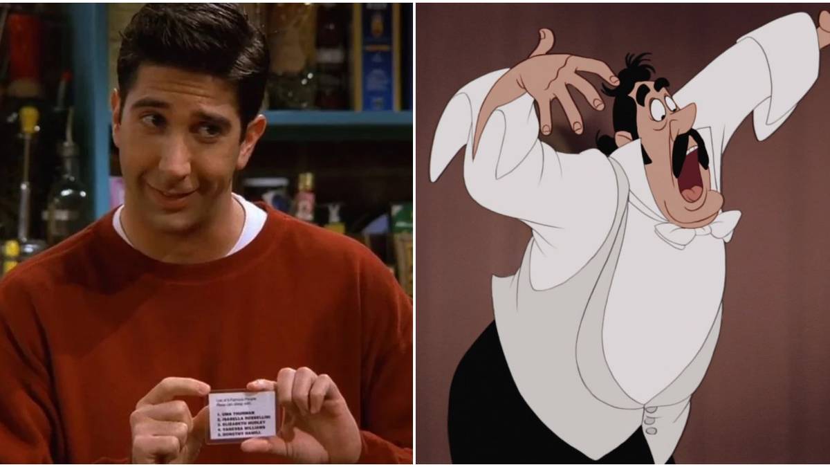 Friends Characters And Their Disney Counterparts