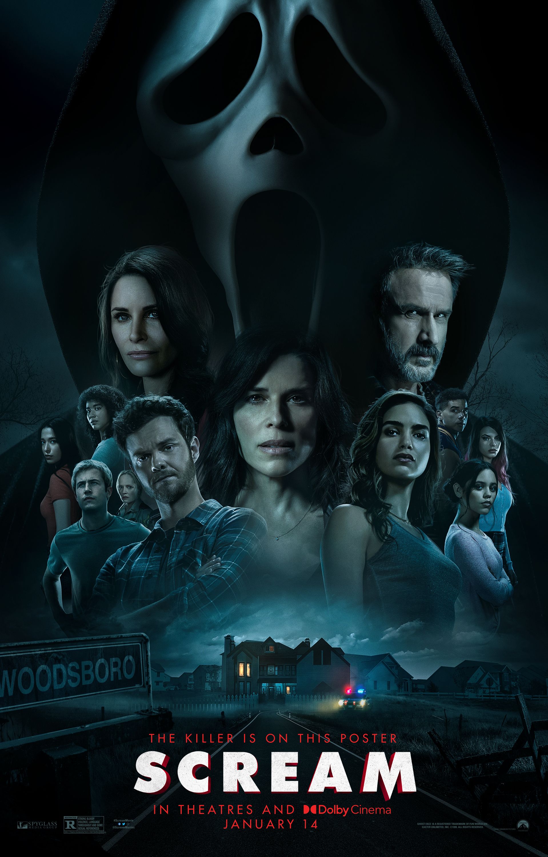 Scream 6 character posters feature 13 potential killers and victims