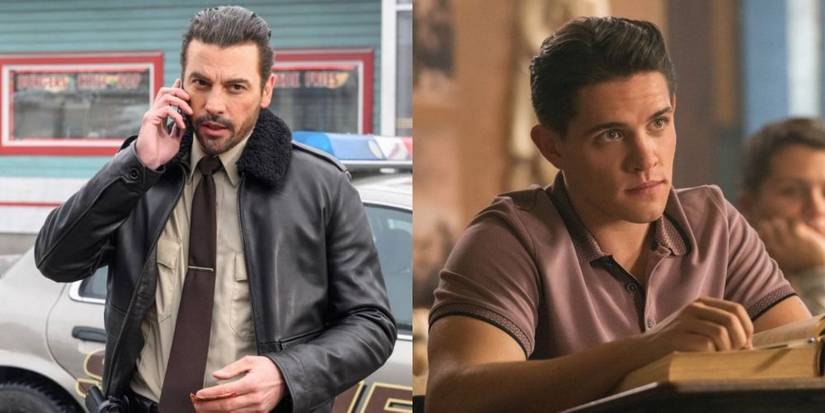 Skeet Ulrich as F.P Jones & Casey Cott as Kevin Keller in Riverdale