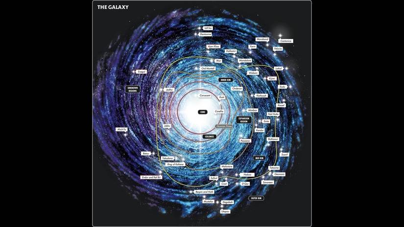 Swg Map Star Wars Galaxy Map & All Regions Explained