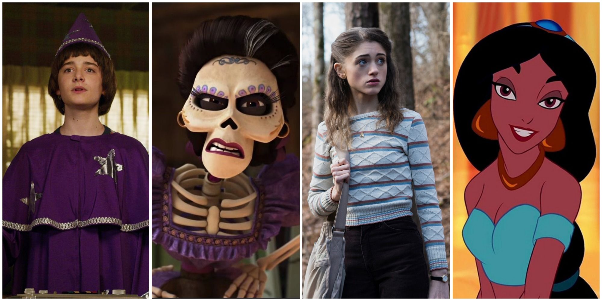 Stranger Things Characters \u0026 Their Disney Counterparts, image size:2000x1000