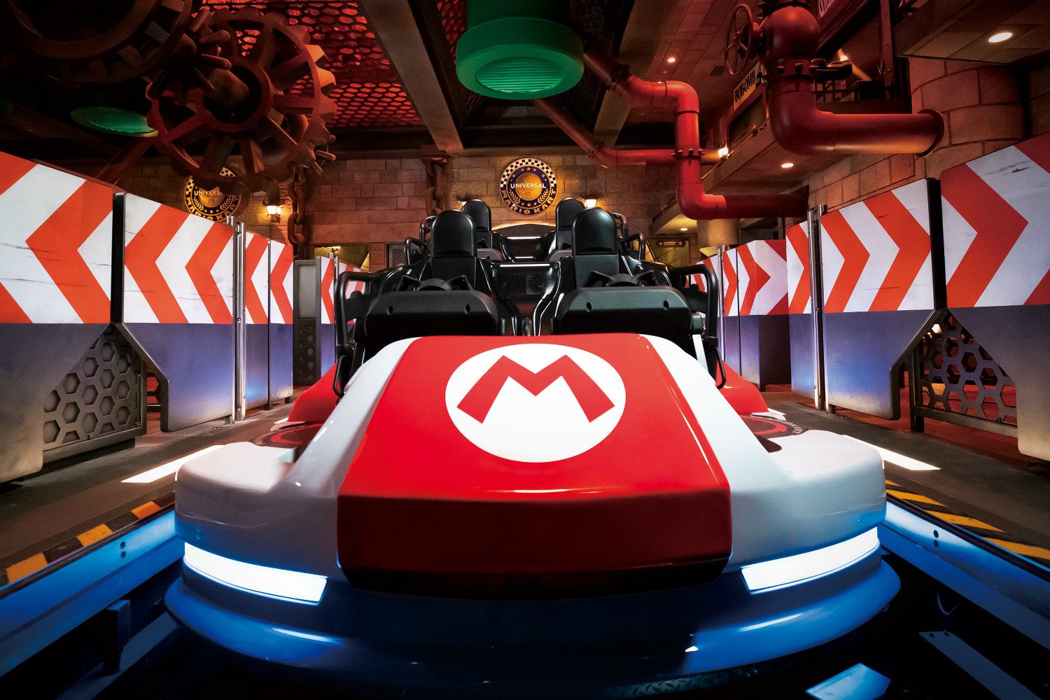 Super Nintendo World Images First Official Look At Mario Kart Rollercoaster