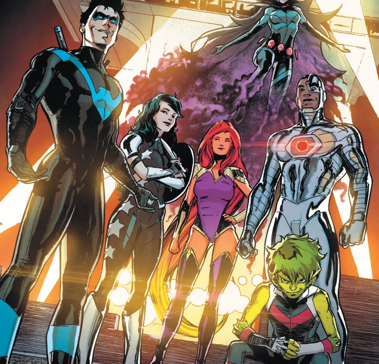 The Teen Titans Animated Team Finally Reunites in DC Comics 